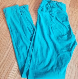 Teal leggings